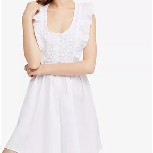 Free People Women’s Half Moon White Dress Size L